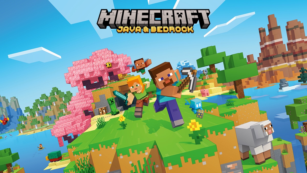 Official Minecraft game artwork